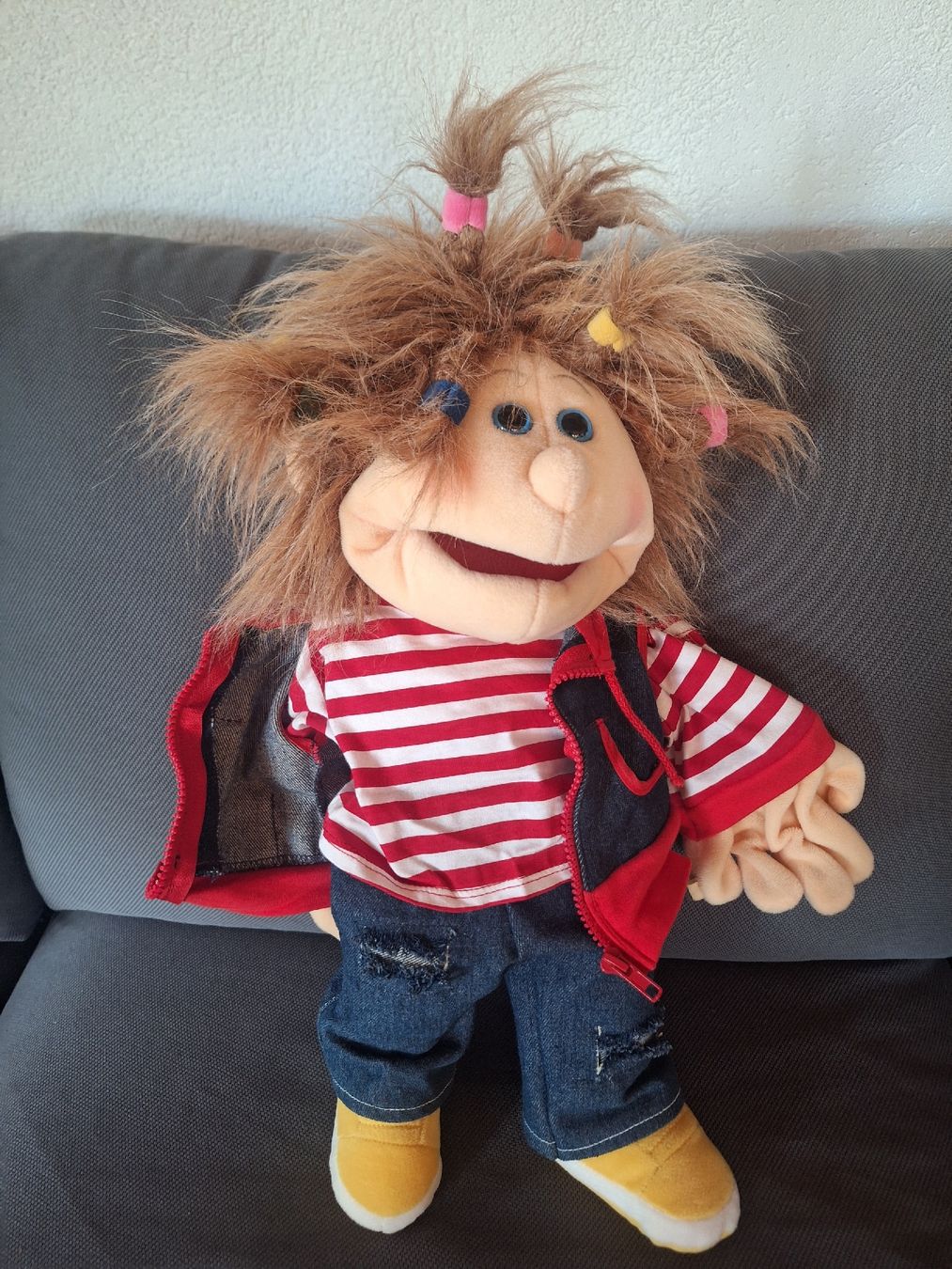 Bambole: Living Puppets Handpuppe Ronja – Usato da Bern venduto da zizzerzazzer 2