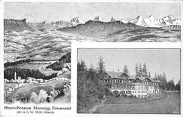 GRUSS aus MOOSEGG BE 1917