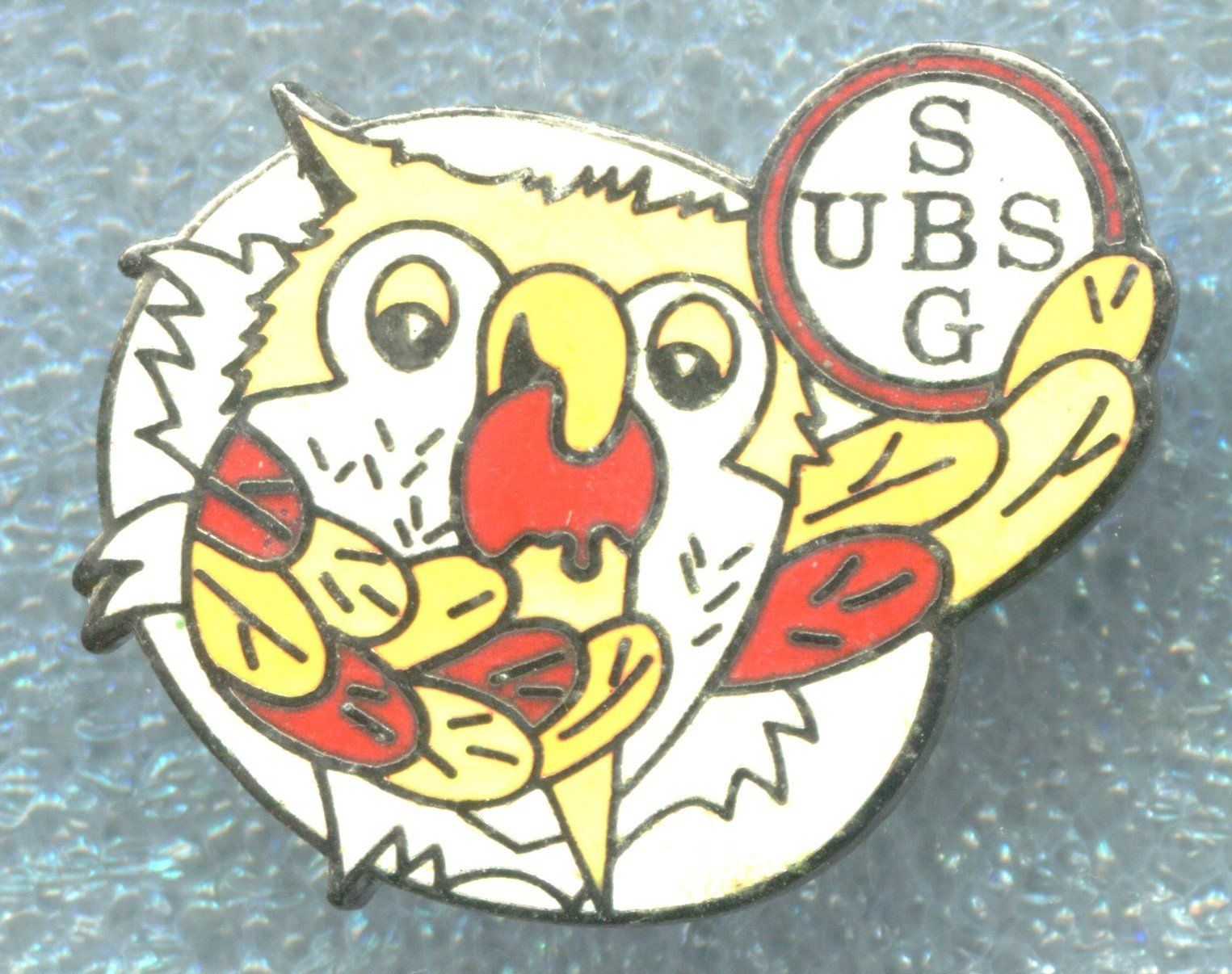 UBS Plaquettes & Badges: UBS  Eule – D'occasion à Winterthur par Sammleroase