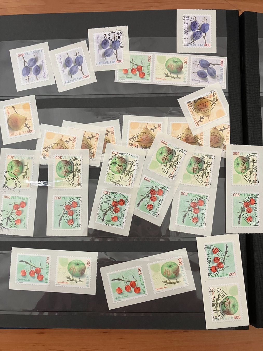 Tutti i francobolli: Briefmarken alte Obstsorten – Nuovo (secondo la descrizione) da Menzingen venduto da Wlukas