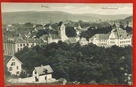 Brugg 1913 - mit Militär-Stempel BÄCKER - KOMPANIE 5