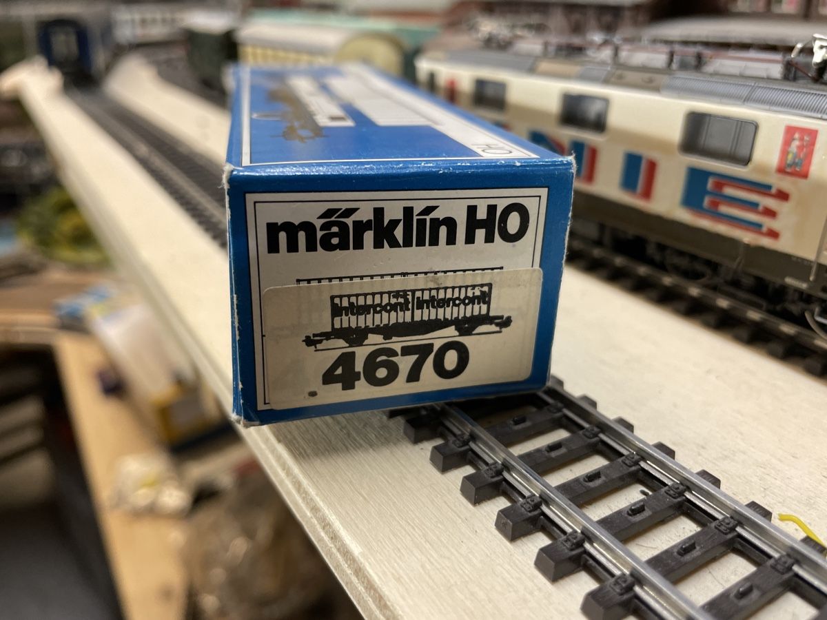 Märklin Trains électriques: Märklin Container Wagen Intercont 4670 – Neuf avec emballage d'origine à Gossau SG par Krokodil344 5