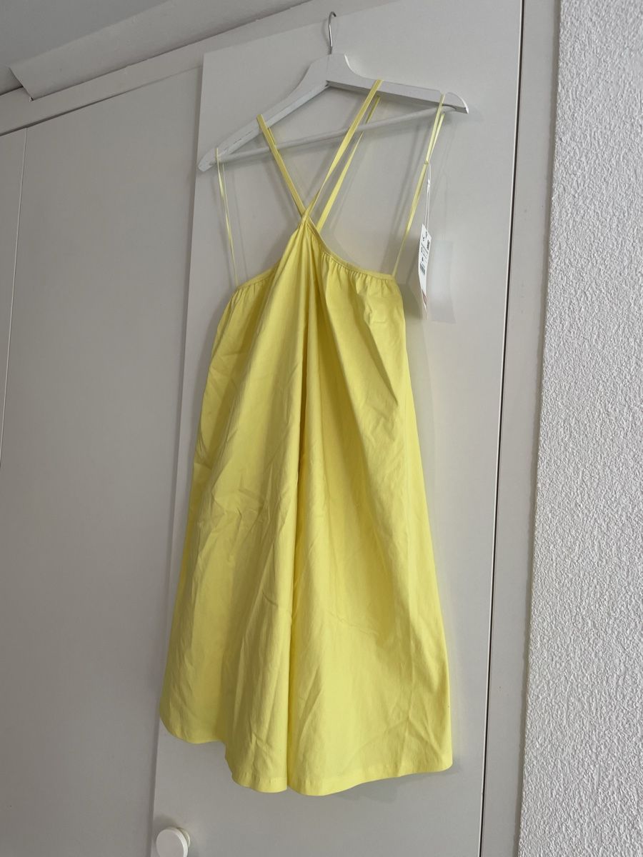 Zara Kleider: Yellow Dress – Neu und originalverpackt aus Roche VD von closetcleanse 3