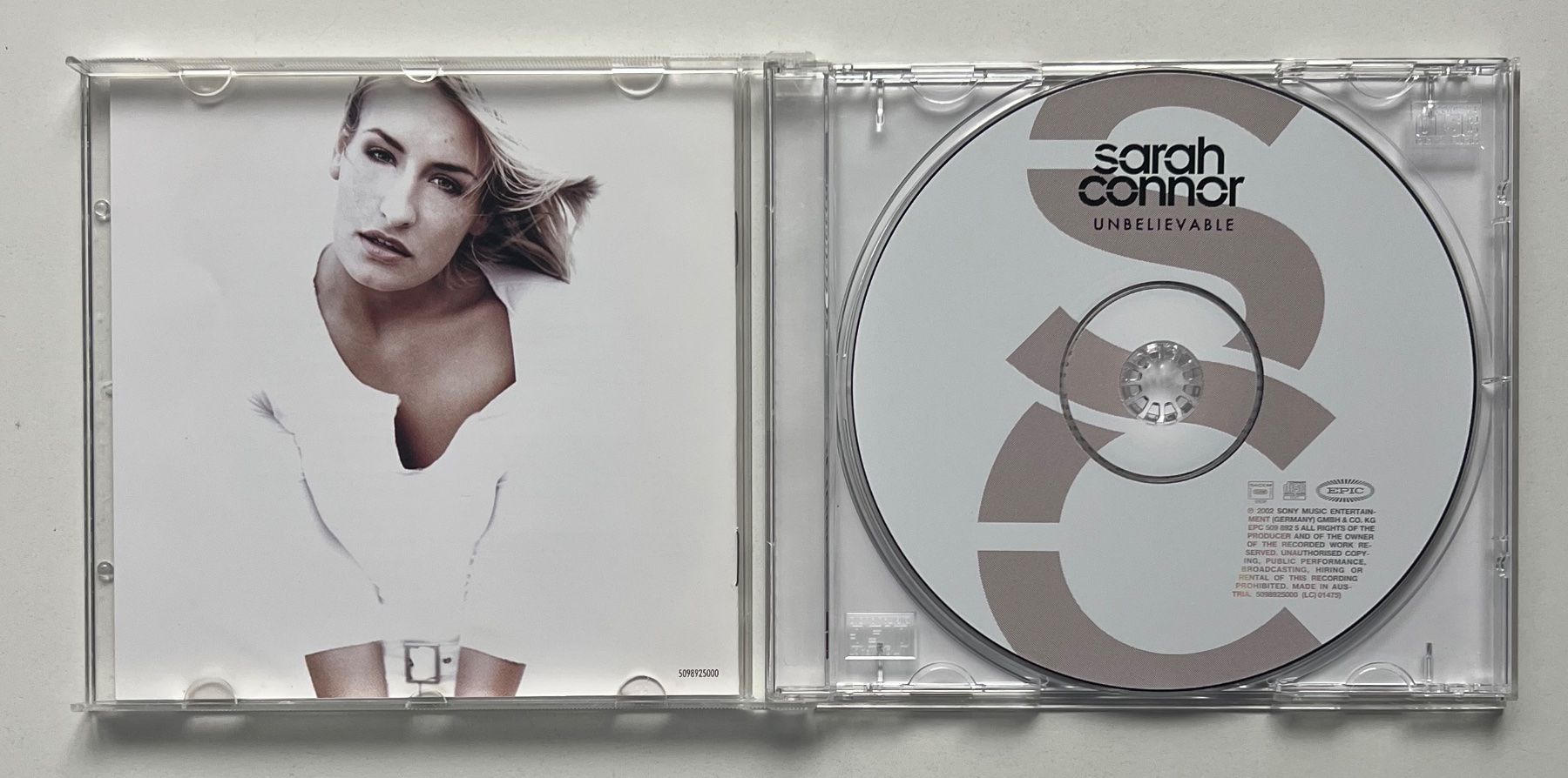 CD: Sarah Connor / Unbelievable – Usato da Näfels venduto da rottabi 2