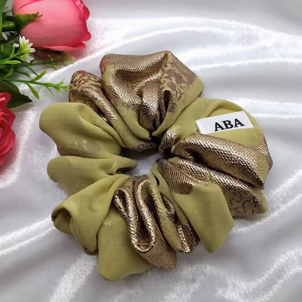 Accessori per capelli: Luxus Scrunchie Chiffon - Handgemachte - Unikat - Neu! – Nuovo e nell'imballaggio originale da Vals venduto da ABA-Atelier 1