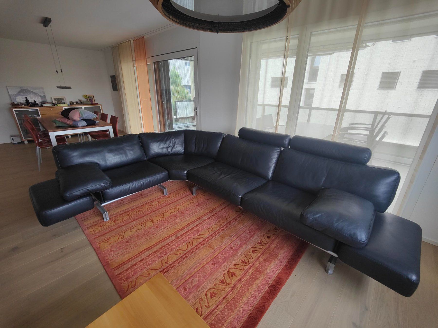 Divani: Blaues Ledersofa – Usato da Roggliswil venduto da adi_86