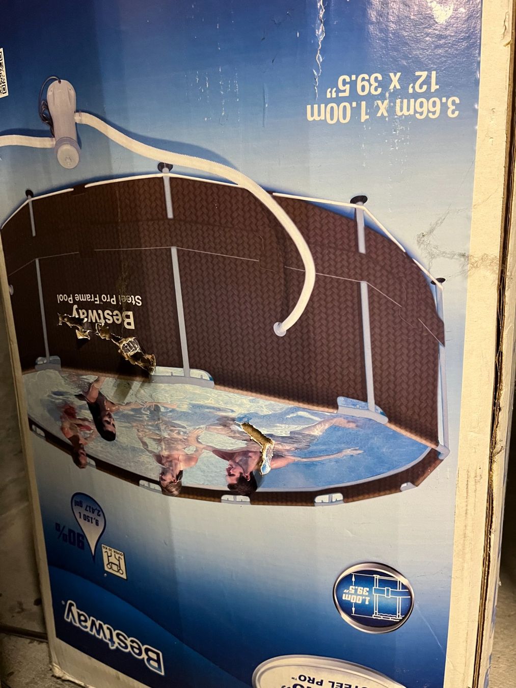 Schwimmbad: Swimmingpool rund 3.6m – Gebraucht aus Uster von  1