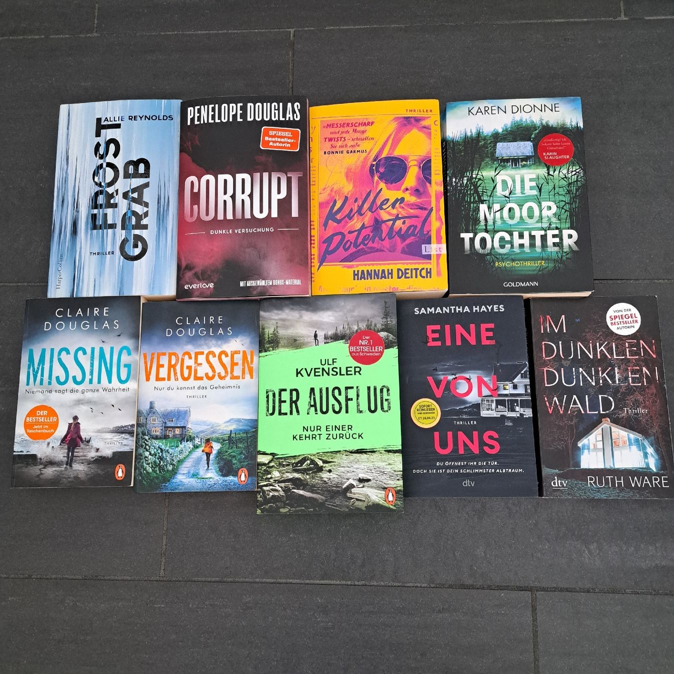 Altro in  Abbigliamento & Accessori: Bücherpaket 9 Bücher Thriller – Usato da Hochdorf venduto da Westin05