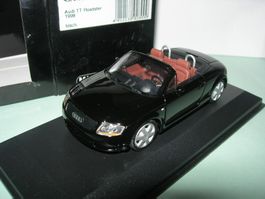 Audi  TT Roadster 1999 schwarz * Minichamps 1:43