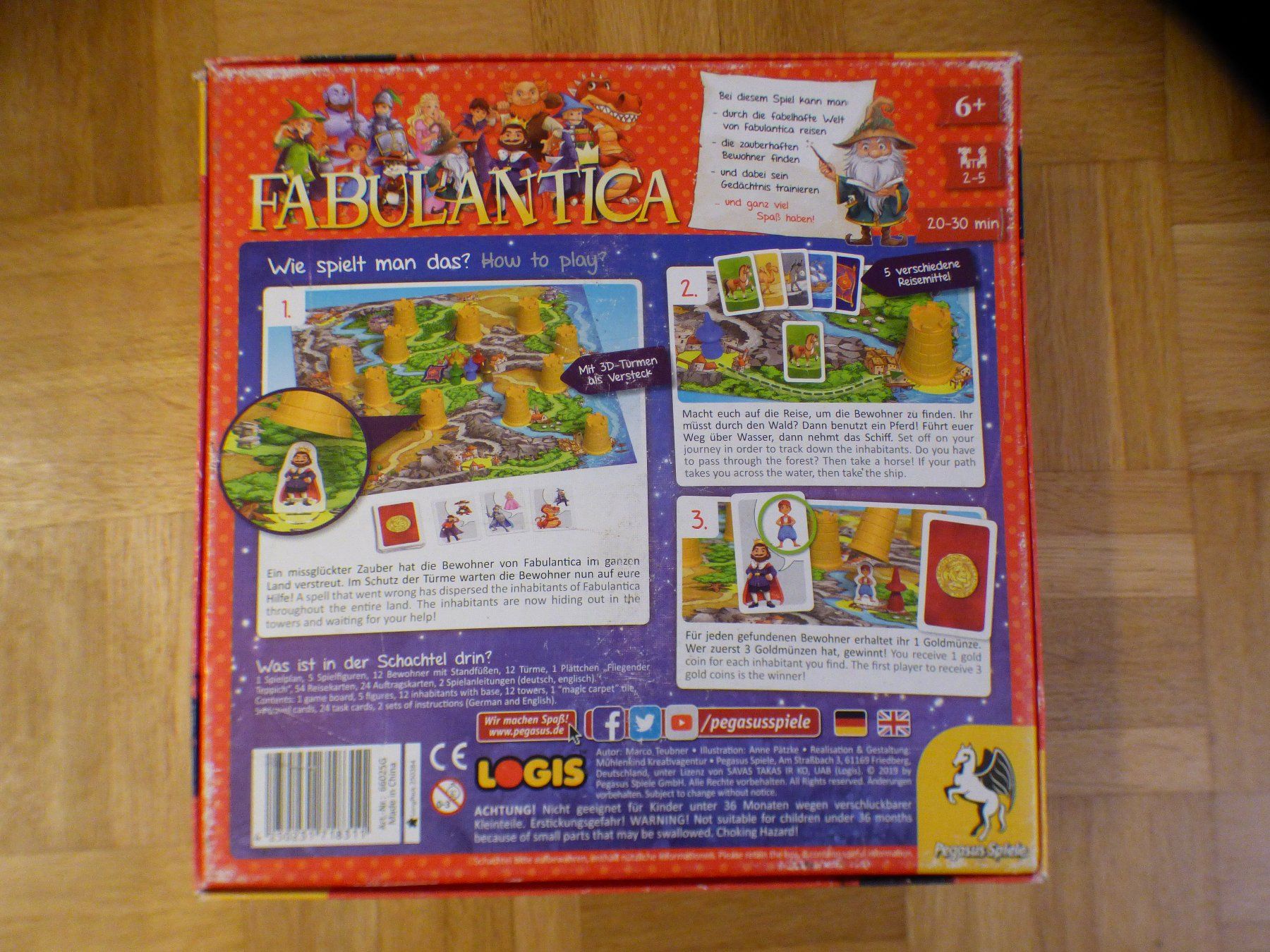 Pegasus Spiele Giochi: Fabulantica – Usato da Münchenbuchsee venduto da enzian59 1