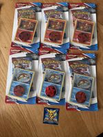 Pokemon 6x Battlestyles Blister OVP Charmander Charizard Top