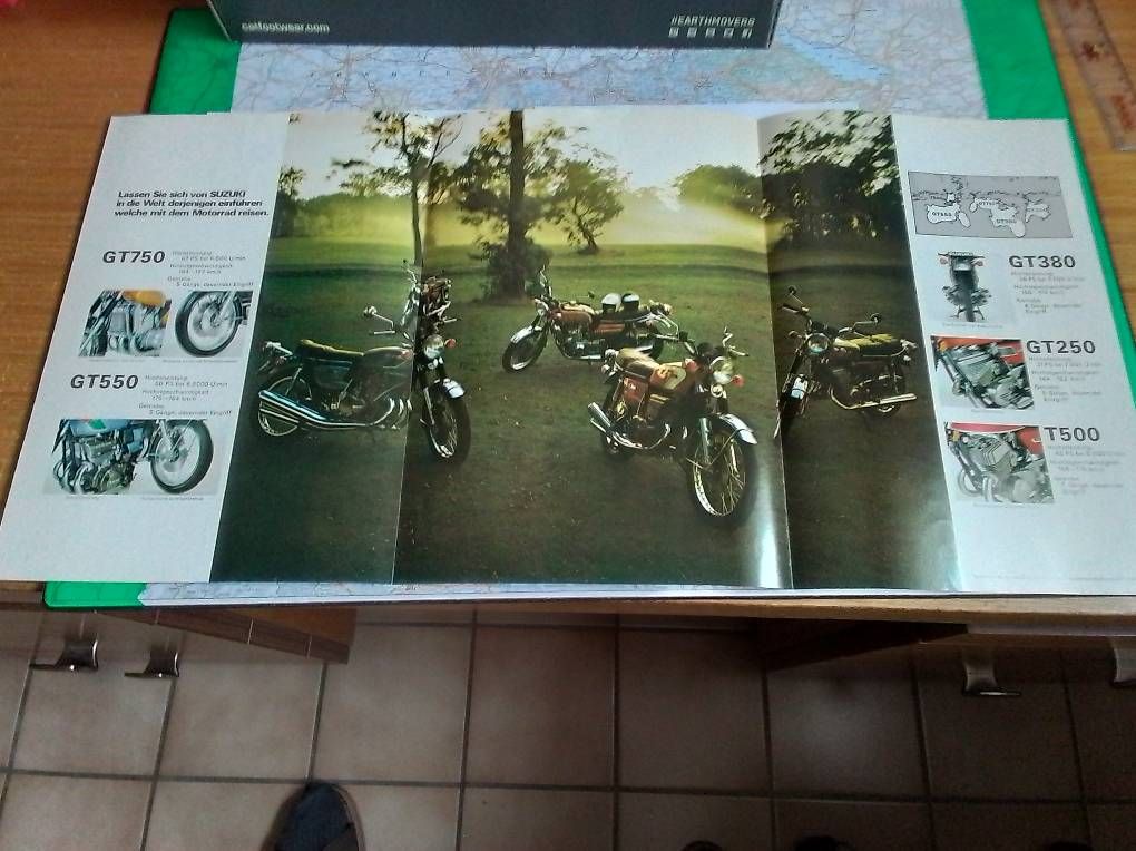 Documenti: Suzuki Original Prospekt GT 750  – Usato da Marly venduto da LesmoGS 3