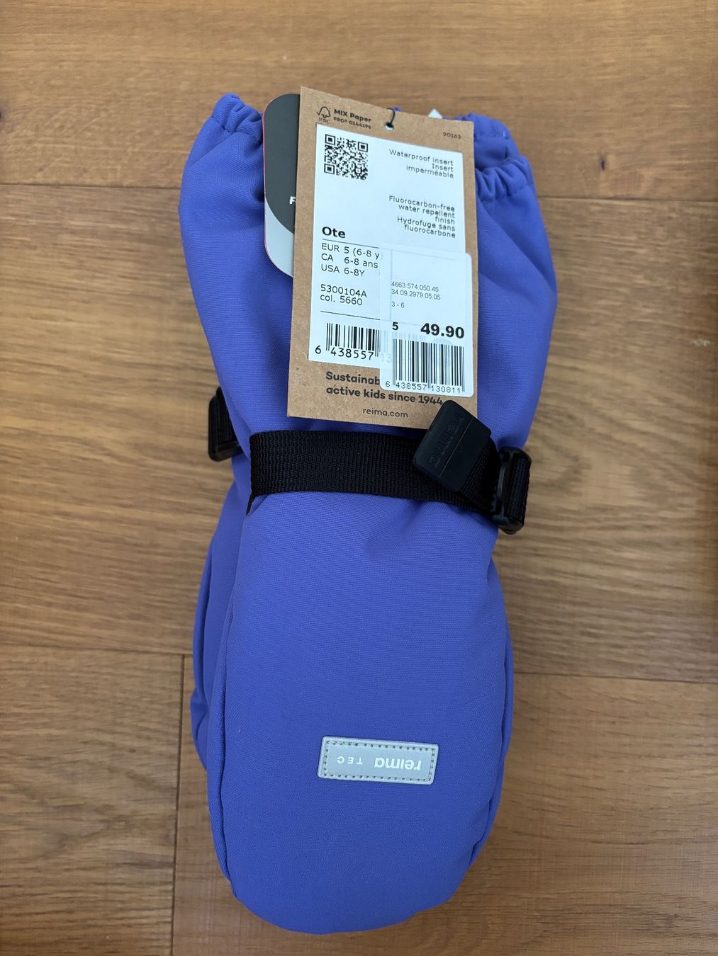 Reima Kinderhandschuhe: Reima TEC Handschuhe Gr. 5 violett NEU – Neu und originalverpackt aus Stetten SH von Nicole_5 2
