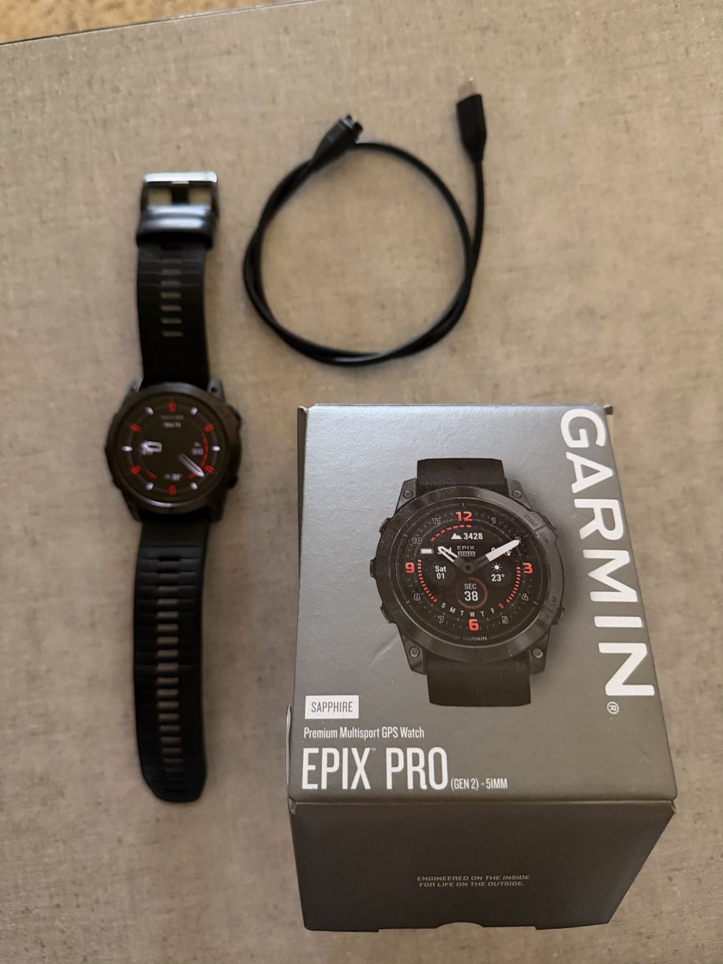 Garmin Smartwatch: Garmin Epix Pro Gen 2 51mm – Gebraucht aus Lausanne von Morpheus1290 1