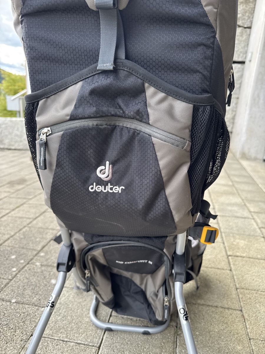Deuter Marsupi portabebè: Deuter Kindertrage zum Wandern – Usato da Gelterkinden venduto da Familienferien 3