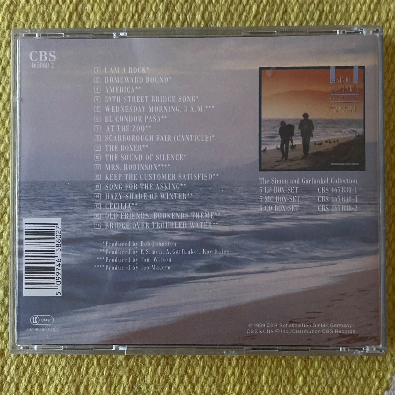 CD: SIMON&GARFUNKEL-COLLECTION – Usato da Rorschacherberg venduto da CD-Roli 1