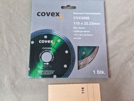Covex Diamant Trennscheibe CVX3008 115x22.23 mm (116)