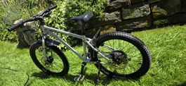 Kinder Velo Marke Erly Rider Aluminium silber Grösse 20 Zoll