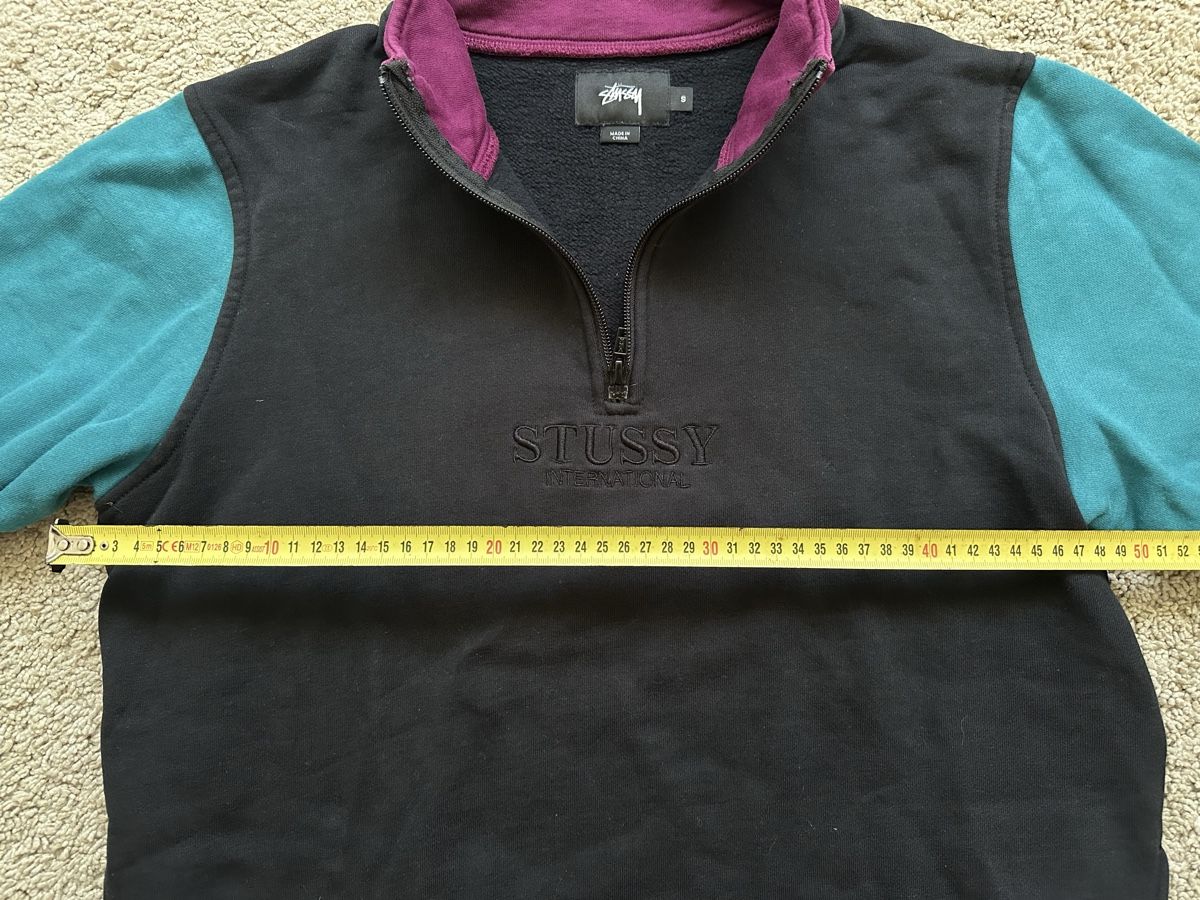 Stüssy Maglioni & Felpe: Stüssy Vintage Pulli quarter Zip Gr. S – Usato da Basel venduto da Oloir 3