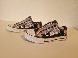 Graceland Stoff Sneaker, Gr. 37, Motiv-Print, Top Zustand!