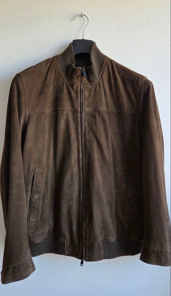 Massimo Dutti Jacken: Wild-Lederjacke echt von Massimo Dutti, L – Gebraucht aus Wangen ZH von Benihas