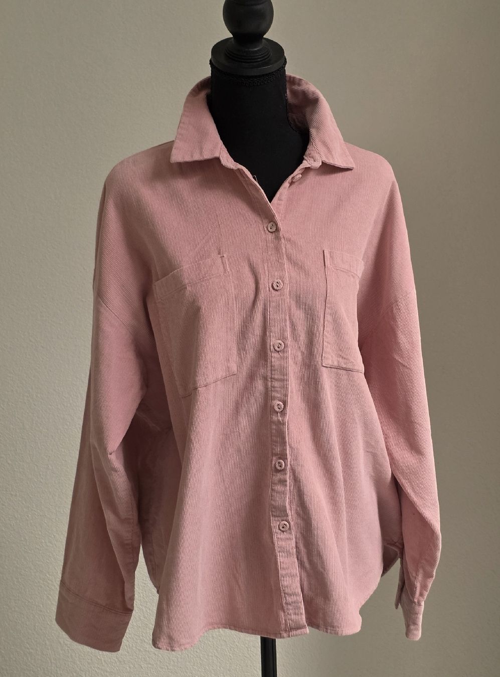 H&M Camicette: Cordhemd Gr. S Rosa Oversized Hemd ,Neu – Nuovo (secondo la descrizione) da Rheinsulz venduto da Gilea
