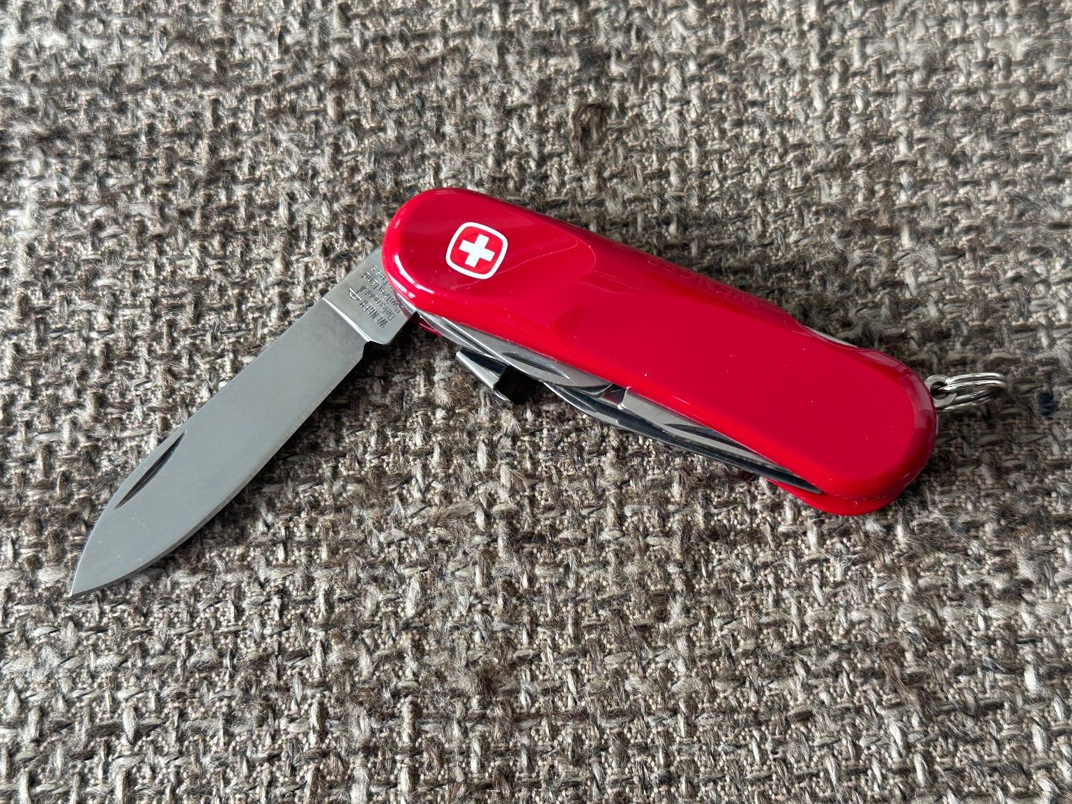 Wenger Coltelli tascabile: Altes Sackmesser WENGER Evolution S14 mit Schere NEU OVP RAR – Nuovo e nell'imballaggio originale da Dübendorf venduto da lan1808 4