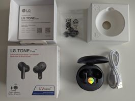 LG TONE Free Kopfhörer TONE-DFP9 schw. gebr. (rechts def.)
