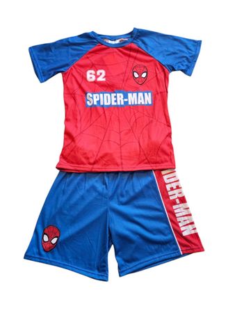 Sommer Spiderman Set, Grösse 4-10 Jahre