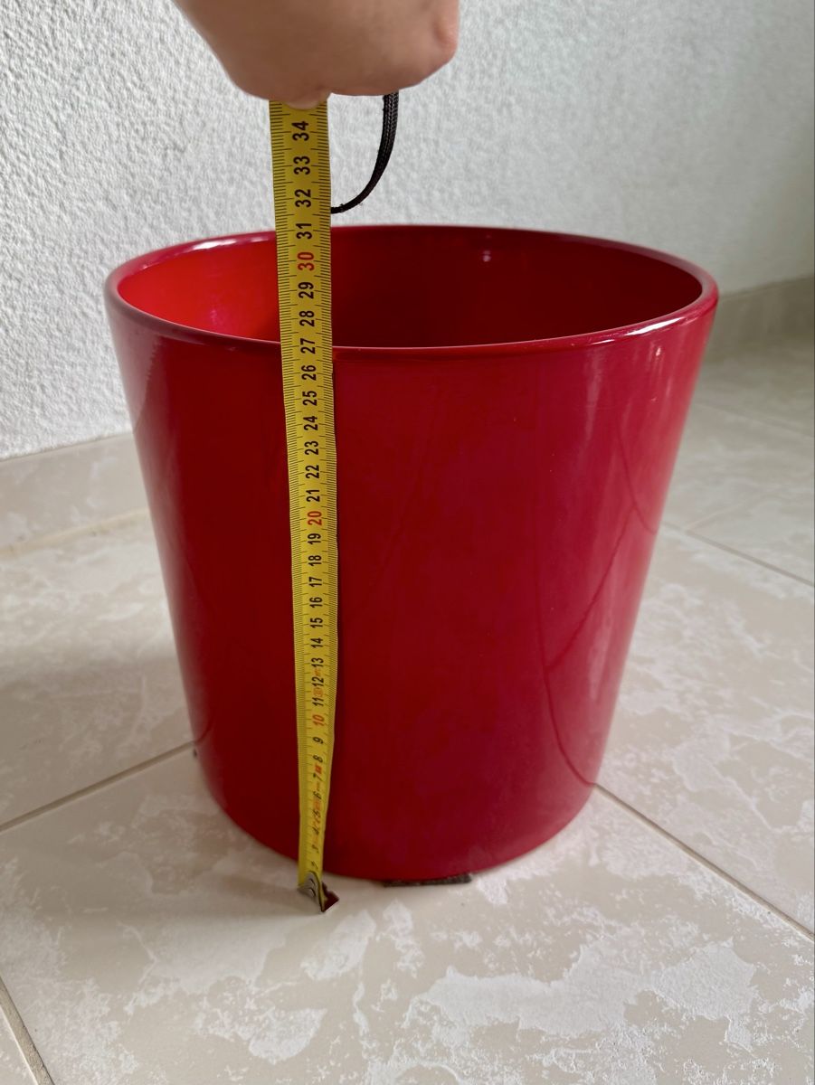Blumentöpfe: Red Big Ceramic Pot – Gebraucht aus Bülach von dan_7scp 1