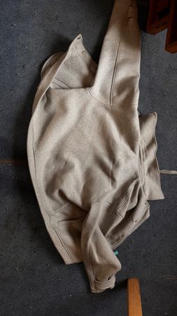 Herren Jacke grau grösse L gebrauchter Zustand