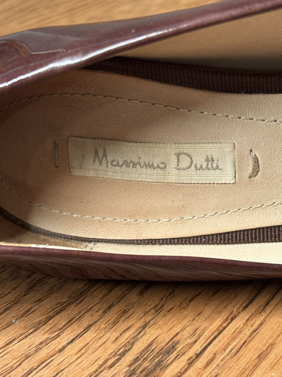 Massimo Dutti Damenschuhe: Massimo Dutti Echtleder Pumps, Gr. 37, Herbst-Look ✨ – Gebraucht aus Esslingen von Sereno3 6