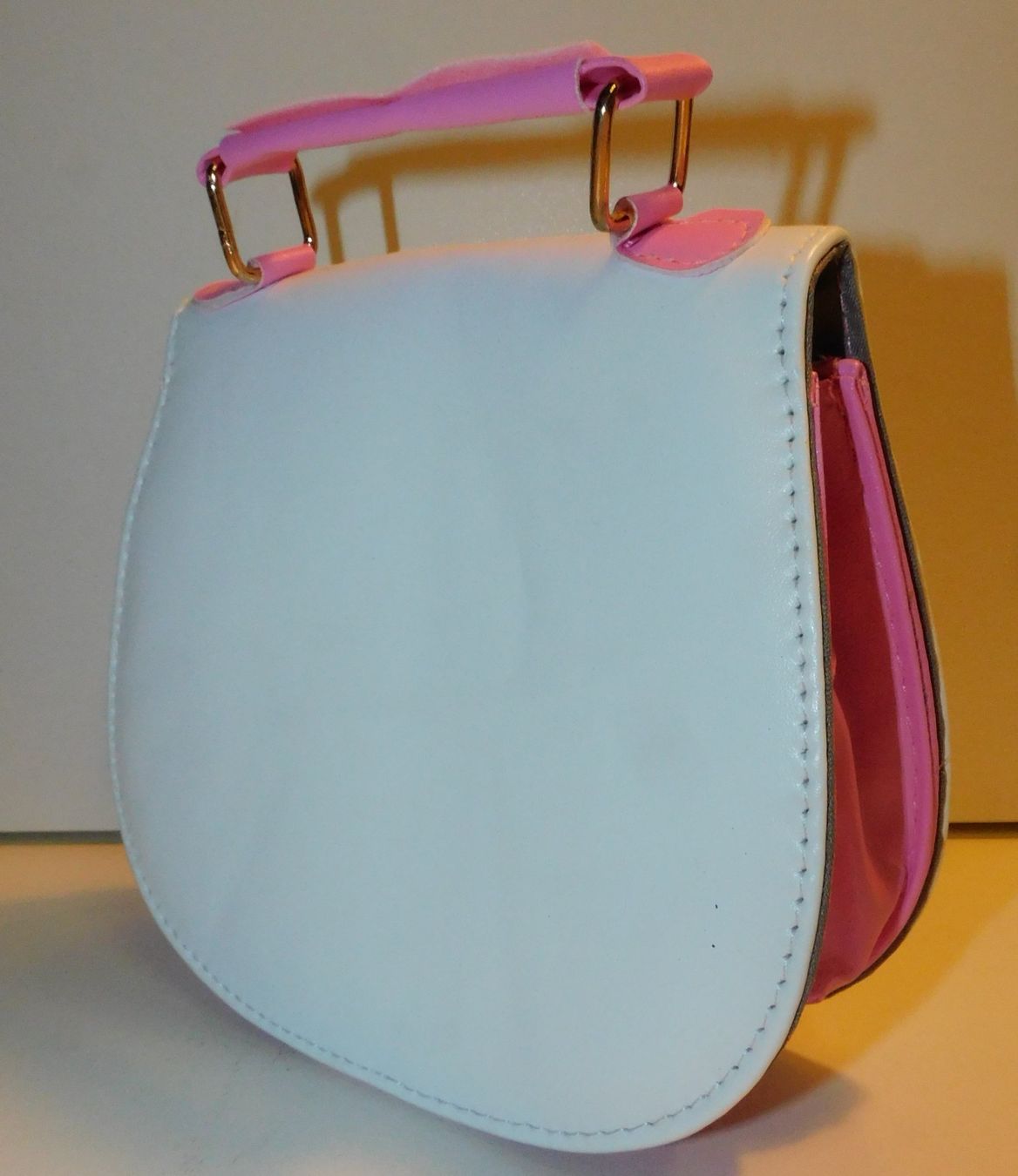 Borse & Zaini: Tasche Mädchenhafte rosa Umhänge/Handtasche – Usato da Sursee venduto da 76 2