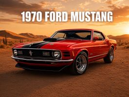 Ford Mustang Original Brochure 1970