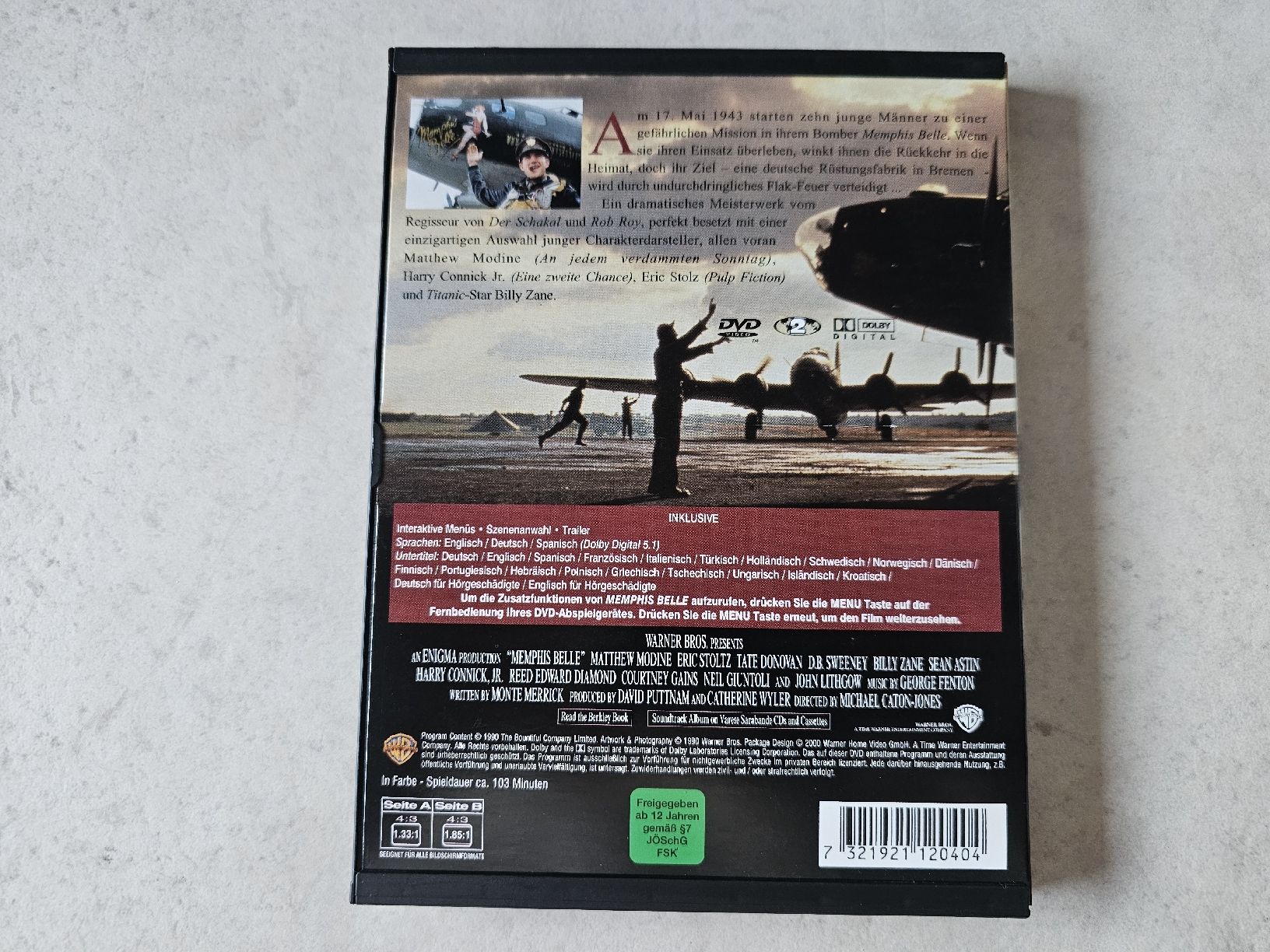Tous les DVDs: Memphis Belle – D'occasion à Schneisingen par backstore24 1
