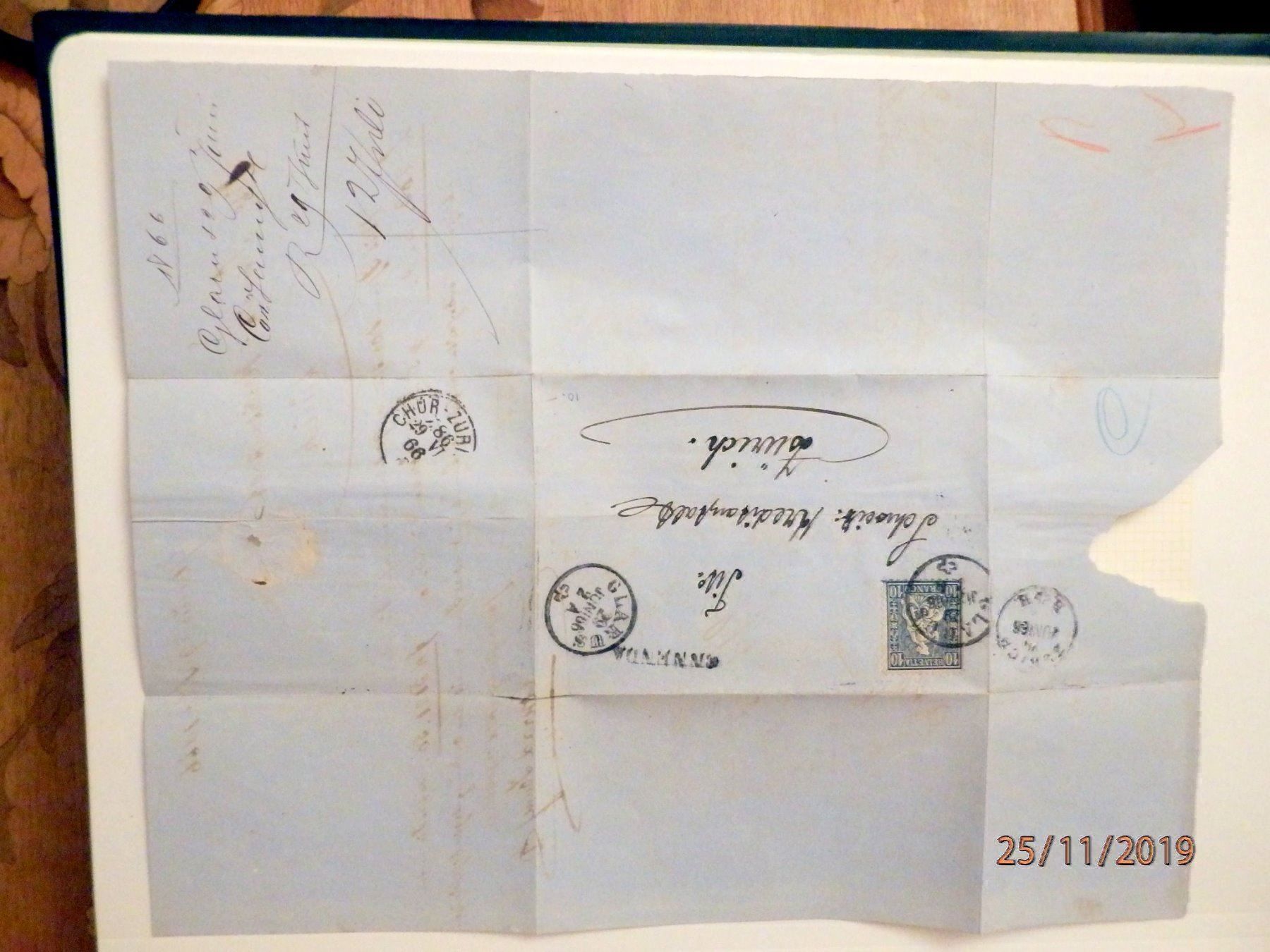 Alle Briefmarken: ZNr.31 schönes Lot mit div. Stempeln – Gebraucht aus Ueberstorf von dinbau 8