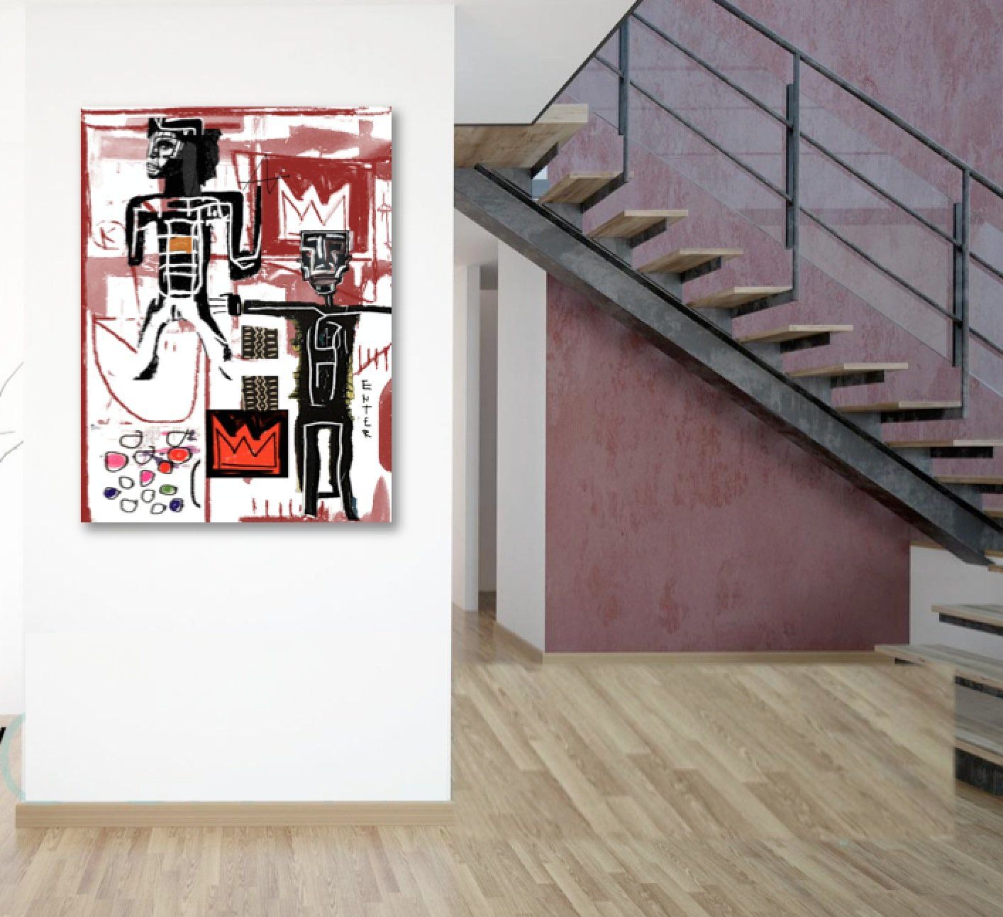 Poster & Bilder: Neo Expressionismus Bild Pop Art Brut Kunst Modern Akwaaba – Neu (gemäss Beschreibung) aus St. Niklausen LU von Stefan_Bammert_Art 1