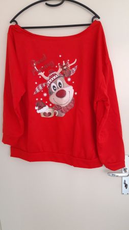 Pull festif renne XXL - Noël approche! 🎄🦌