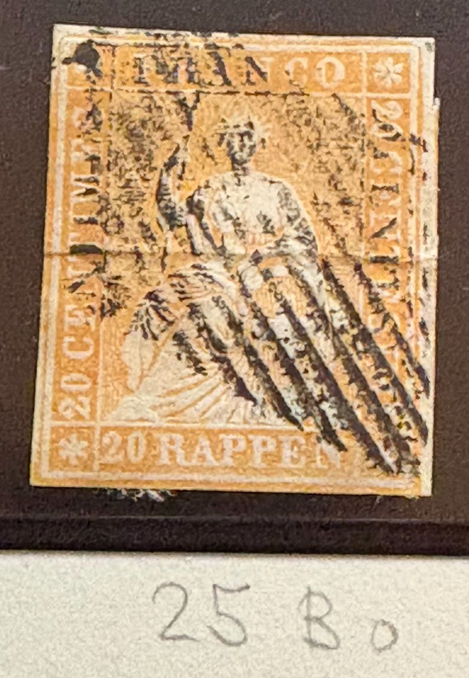 Alle Briefmarken: SCHWEIZER BRIEFMARKE STRUBEL – Gebraucht aus Ostermundigen von Heavenmaus75