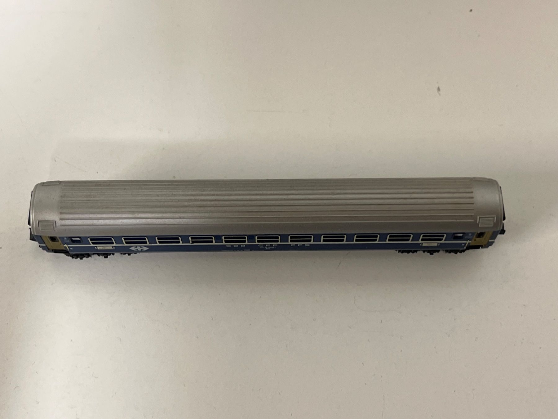 Trix Modelleisenbahnen: Minitrix  SBB CFF FFS Blau 2.Kl. SPUR N – Gebraucht aus Neuenhof von ludovicco 5