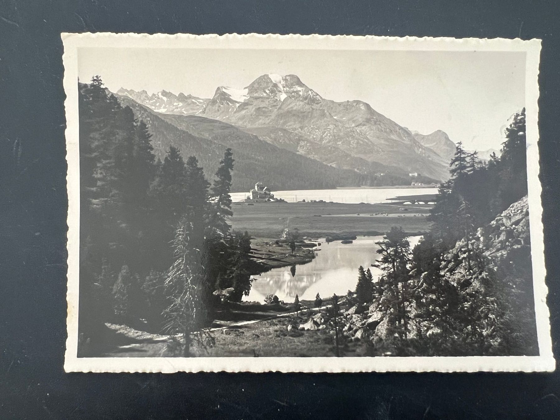 Cartoline postali: Ansichtskarte Sivaplana 1933    (V299) – Usato da Hinwil venduto da Sidi4