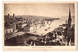 Fotografie Zürich, Blick auf die Stadt 