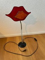Design Deko Lampe Lippen handgemacht