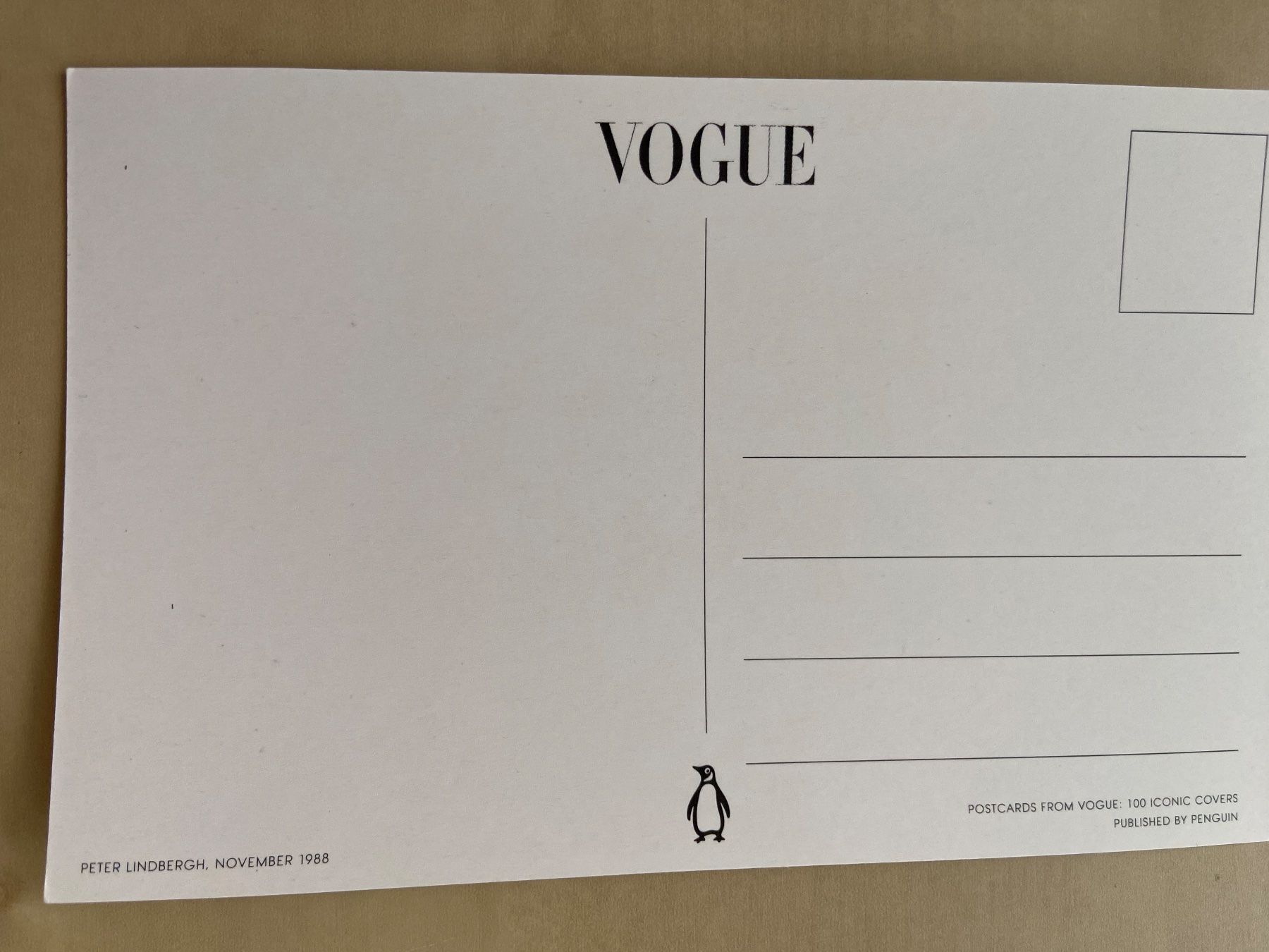 Cartoline postali: AK neu Iconic Cover Postcard Vogue – Nuovo (secondo la descrizione) da Luzern venduto da waterfront1 1