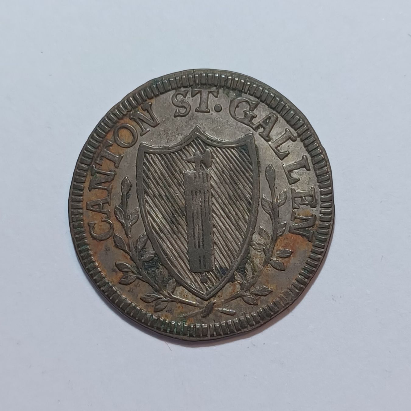 Tutti le monete: Batzen 1809 St. Gallen – Usato da Pfäffikon ZH venduto da Schweizer_Muenzen 1