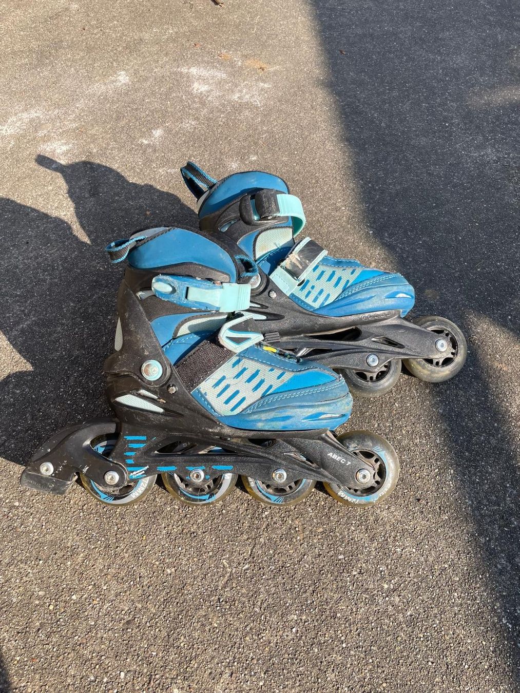 Inline-Skating & Rollschuhe: Inlineskates, verstellbar, Grösse 29-32 – Gebraucht aus Niederlenz von perscita