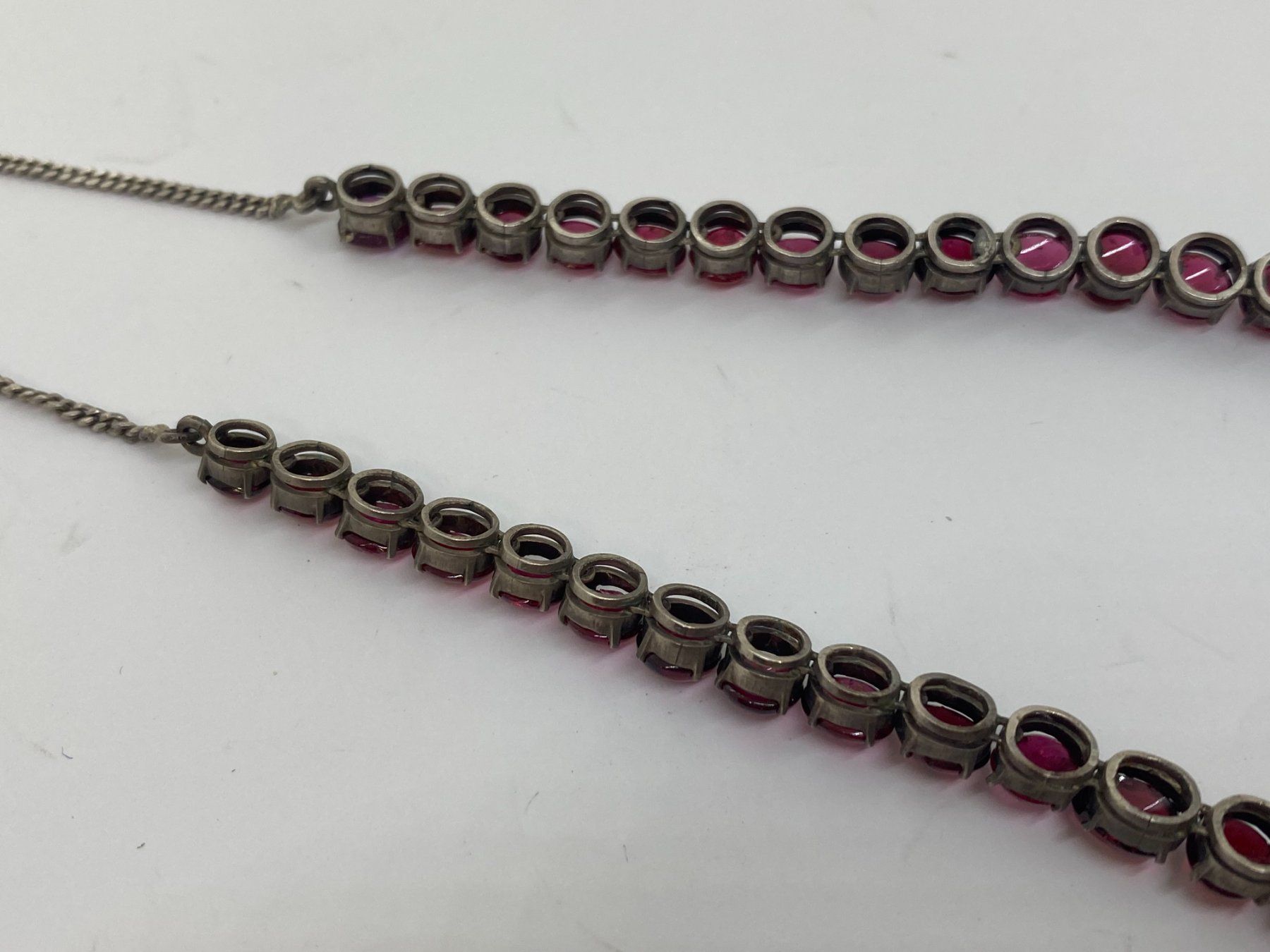 Colliers: Collier mit roten Spinelle 43cm Silber /i423 – D'occasion à Bern par JMsoehne1987 8