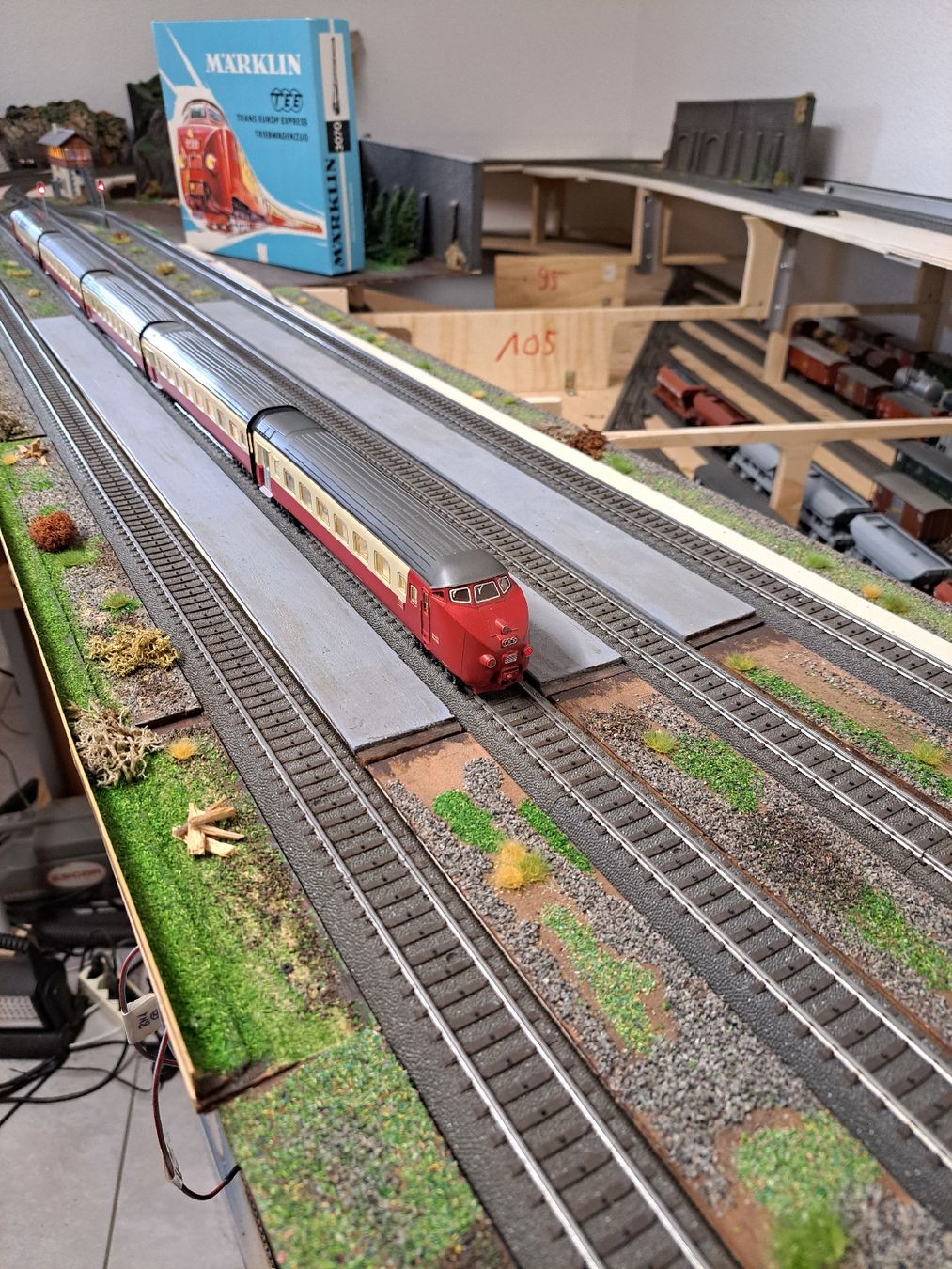 Märklin Modellini di ferrovie: Märklin Ram502 TEE 5-teilig ESU – Usato da Düdingen venduto da Ce68 2