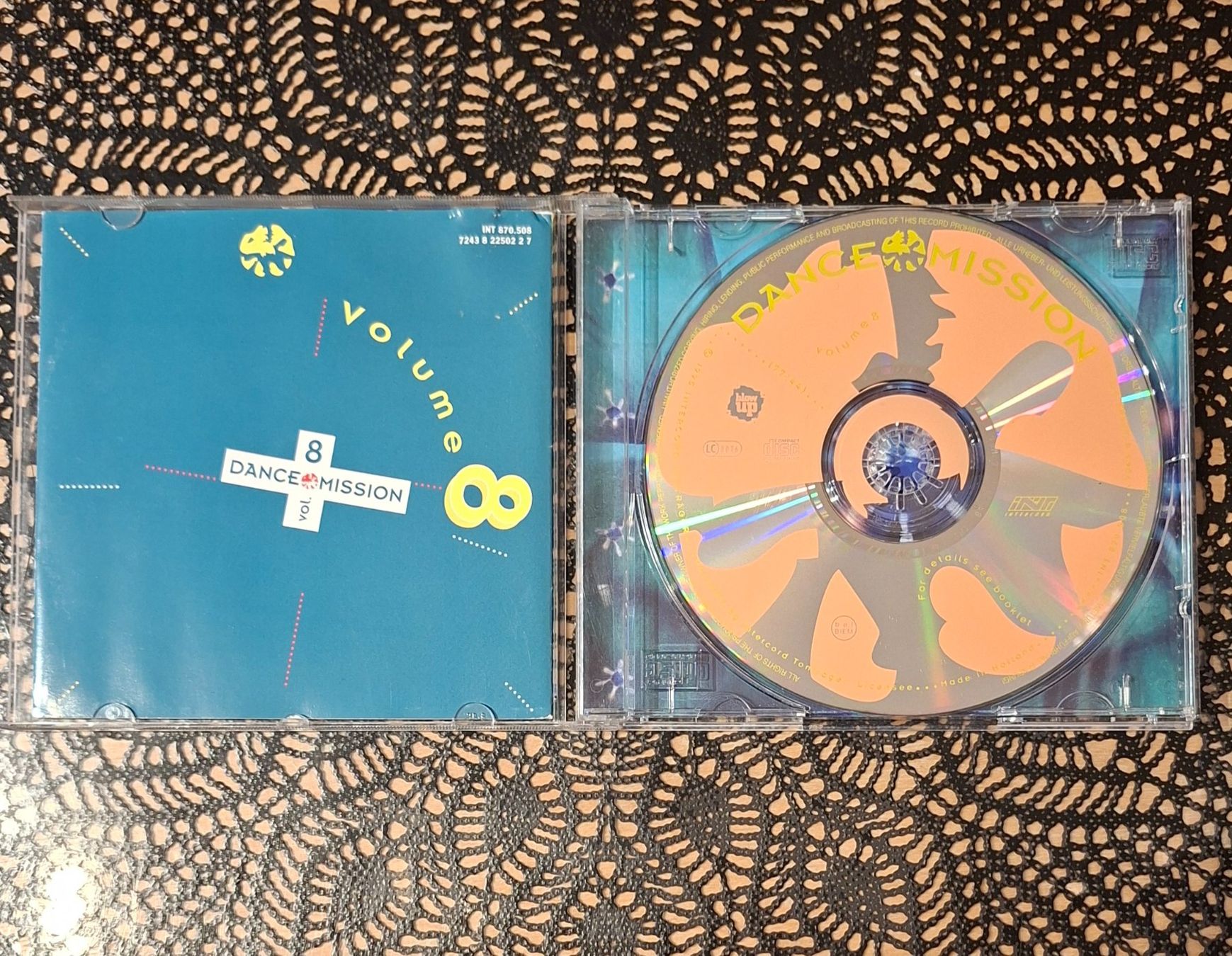 CD: Dance Mission Vol. 8, CD 1995, Hit Compilation, Sampler – Usato da Amriswil venduto da Celini3 2