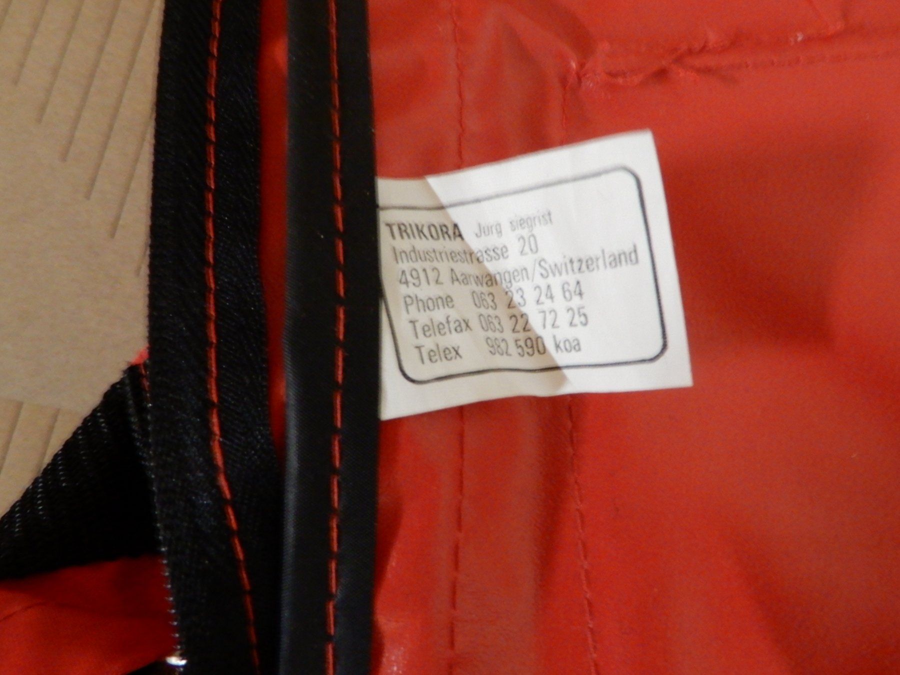 Sacs à dos: Rucksack rot Postmusik Bern – D'occasion à Worben par MaKo3252 5